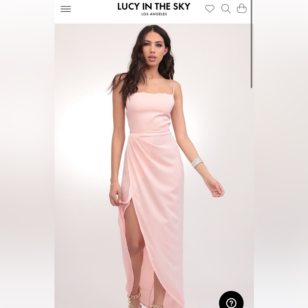 NEW Lucy in the Sky prom dress pink